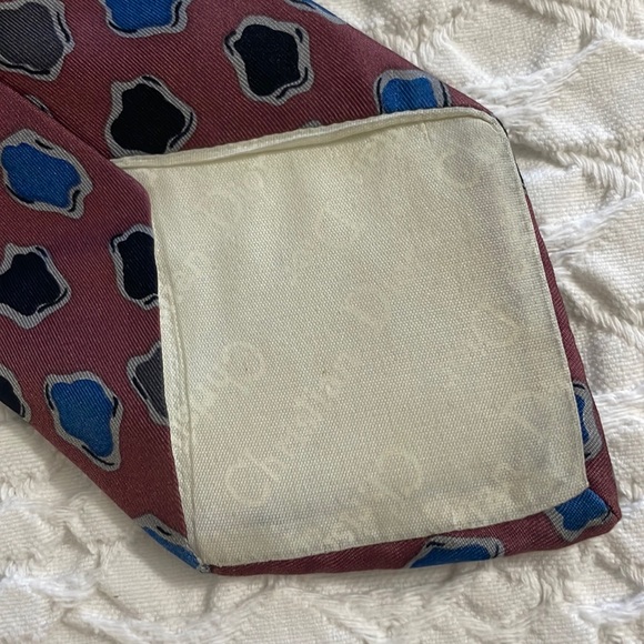 ‘Christian Dior’ 100% Silk Skinny Tie - Picture 7 of 7